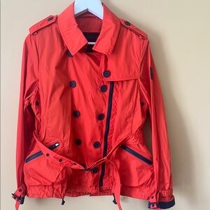 SPERRY TOPSIDER Women's  Double-Breasted  Orange Jacket. XL